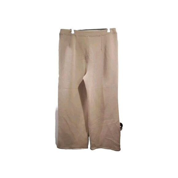 Leze the Label Taylor Pant Sand Wide Leg with pockets Size 2X EUC - Picture 7 of 9
